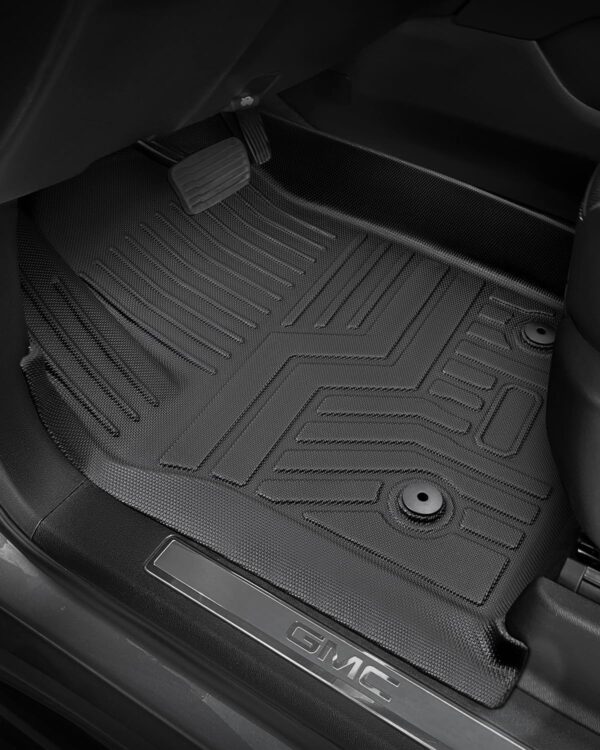 Liner Master® Floor Mats 3 Row Cargo & Liner Set for Chevrolet Tahoe for GMC Yukon 2024 2023 2022 2021 Only Custom Fit with 2nd Row Bucket Seats All Weather TPE Floor Liners Heavy Duty Accessories - Image 2